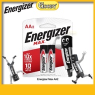 ENERGIZER MAX Battery AA / AAA / 9V - 2PCS / 4PCS / 8PCS Lithium Battery