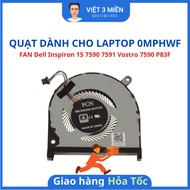 FAN laptop cooling FAN Dell Inspiron 15 7590 7591 Vostro 7590 P83F 0MPHWF MPHWF ZIN - LIKENEW