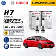 BOSCH Eco H7 Halogen Headlamp Bulb 12V 55W H7 Bulb for Proton Preve (2012-Present) Lampu Mentol Depa