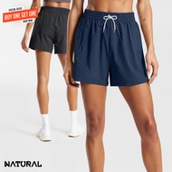 NATURAL BUY 1 TAKE 1 (SHD) PLAIN DRIFIT SHORTS FOR WOMEN - Jersey shorts for women / basketball shor