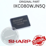 ORIGINAL IC SHARP IXC080WJN5Q IXC080 PROGRAM TV - MICOM - MICON