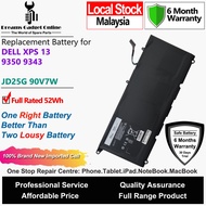 DELL Laptop Battery JD25G 90V7W 52Wh for DELL XPS 13 9343 9350