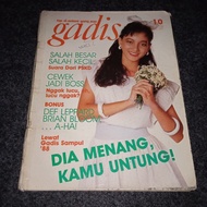 majalah gadis no.10 apr 1988 karina suwandhi