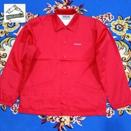 jaket coach pria polos BITCH skateboards sz L vintage