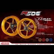 XMAX V1 V2 V3 SMRT RCB FG506 Racing CNC Forged Sport Rim Front 3.5* 15/ Rear 4.0*14 XMAX 250 300