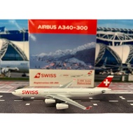 Phoenix Model [1975] 1:400 Swiss International A340-300 HB-JMH