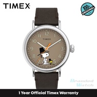 [Official Warranty] Timex TW2U86100 Men's Standard x Peanuts Featuring Snoopy Thanksgiving