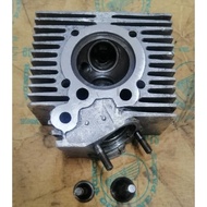 Honda 50CC C110 Cylinder Head (used)(Ori Motor)(Aluminium)+Intake Valve+Exhaust Valve Set(New)(Jpn P