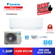 [Built-in Wifi] Daikin FTKE Series (R32) Inverter Aircond FTKE25 (1HP) FTKE35A (1.5HP) FTKE50A (2HP)