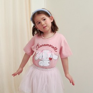 CACO-Big Ear Dog Three-Dimensional Bow Top ‧ Parent-Child Style-Child [L3SA016]