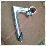 STEM MTB - STEM BANGAU OXO 90 ALLOY SILVER Sepeda Aksesoris Sparepart