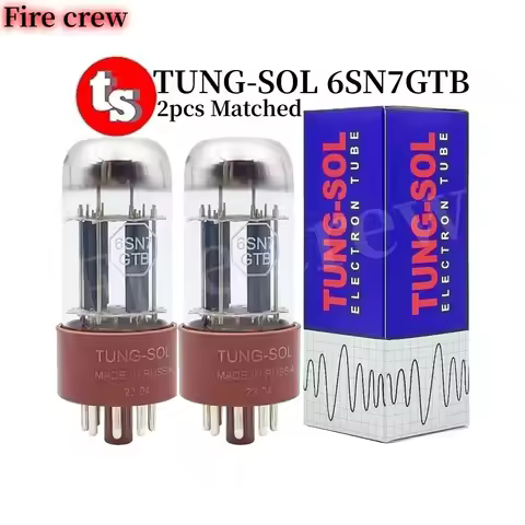 Fire Crew TUNG-SOL 6SN7 6SN7GTB Vacuum Tube Replace CV181 6SN7 6N8P 6H8C 6SN7GT 5692 Audio Valve Ele