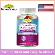 Nature's Way Daily Digestive Probiotic Gummies | Patented BC30 Strain for Gut & Immune Defense