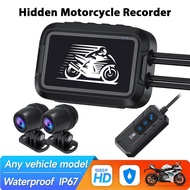 Motorcycle Dual 1080P No Screen DVR Waterproof 67 Action Camera Recorder Front & Rearview Motorcycle
