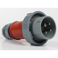 (AMPMECH) MENNEKES PLUG 3809/ 3830; POWER TOP, SCREW TERMINALS, 16A-4P-415V/ 32A-3P-230V, IP67
