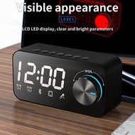 S16 English version home dual alarm clock large volume AI alarm clock Bluetooth speaker mini clock speaker