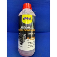 Machine &amp; Engine Degreaser Cleaner NAG - Red Color - Kuat Chemical(1Litre)