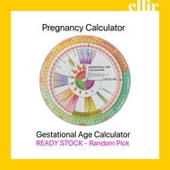 PREGNANCY WHEEL /GESTATIONAL AGE CALCULATOR DISC ( 1 PCS ) Random