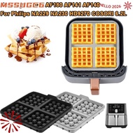 MSSUGC6 1pcs Waffle Baking Mold, Square Silicone Air Fryer Waffle Maker, Reusable Waffle Mould for N