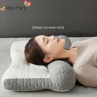 MARIER Orthopedic Deep Sleep Pillow, Cervical Support Neck Massage Sleep Apnea Pillow,  Non-Collapse