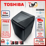 TOSHIBA (7KG 9KG 10KG 12KG 14KG 16KG) TOP LOAD FULLY AUTO WASHING MACHINE AW-M801AM AW-DUK1300KM AW-