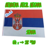 SERBIA STATE FLAG SMALL FLAG STATE FLAG