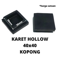 Quality 4 x 4 hollow rubber feet