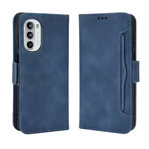 For Motorola Moto G82 5G Case Premium Wallet Leather Flip Multi-card slot Cover For Motorola Moto G7