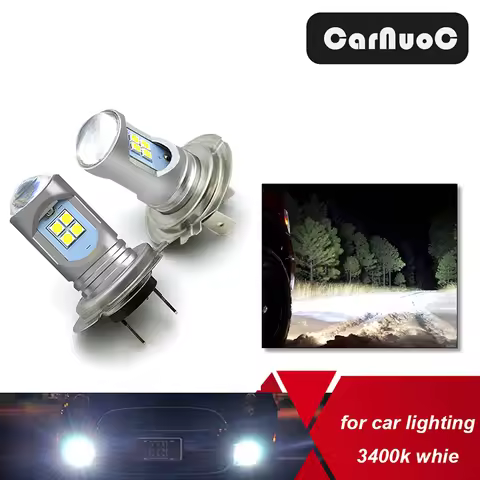 2pcs H7 LED Fog Light Bulbs High Power 750 Lumens 6000K Xenon 12V For Audi A3 A4 B6 B8 B7 B5 B9 A6 C