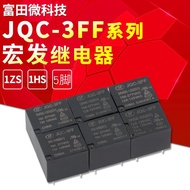 Hongfa JQC-3FF HF3FF-012-1HS 4-pin 15A Satu Set Biasanya Terbuka Geganti T73 12V