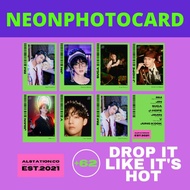 Bts NEON PHOTOCARD/BTS Card/PC BTS DECO