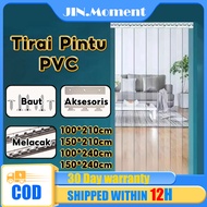 PVC Curtain Strip Plastic Door Curtain Air Curtain Hanger Stainless Steel Curtain Hanger Balck/Grown