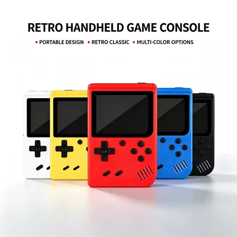 MINI Games Handheld Game Players Portable Retro Video Console Boy 8 Bit 3.0 Inch Color LCD Screen Ga