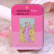 Pastel Tarot Original Pink Tarot Tin Box Version