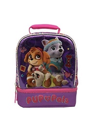 Paw Patrol Lunch Bag Insulated Dual Compartment Everest and Skye