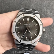 AP_ audemars_ Royal Oak Oak series 15500 st grey board automatic stainless steel watch 41 mm CAL. 4302 movement