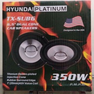 Hyundai Platinum 5.5",6.5" Car Subwoofer Speakers