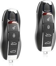 2X USARemote Keyless Entry Remote Car Key Fob 4-Button Replacement for Porsche 911 Boxter Cayenne Ca