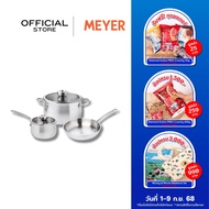 MEYER WHITE STEEL ชุดเครื่องครัวสเตนเลส สตีล 5 ชิ้น (71510-T)