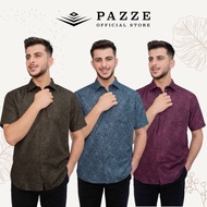 [Batik 3/10] Pazze Baju Batik Slim Fit Short Sleeve SS30385/367/368/419/420/421/422/353/378/416/410