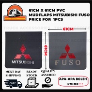 61CM X 61CM PVC MUDFLAPS MITSUBISHI FUSO PRICE FOR 1PCS GOOD QUALITY
