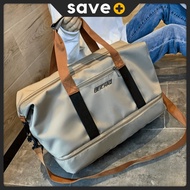 SAVE Travel Luggage Bag Harajuku Unisex Duffel Bag Beg Besar Balik Kampung Baju Pakaian Lelaki Wanit