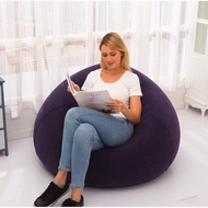 Inflatable beanbag sofa flocking single inflatable sofa outdoor sofa Bean Bag With Filling