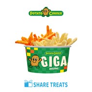 Potato Corner Giga Fries (SMS eVoucher)