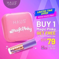 Makeup Foundation Compact Powder Magic Pinky Bedak Muka Haus Cosmetics
