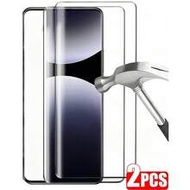2pcs 3D Curved Tempered Glass Screen Protector, 9H Hardness, Compatible With Xiaomi Redmi Note 14 Pr