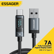 Essager 7A 100W USB Type C Digital Display Cable Fast Charging USB C Digital Display Data Cord For H