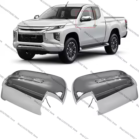 For Mitsubishi L200 TRITON 2016 2017 2018 2019 Door Mirror Cover Car Rearview Accessories