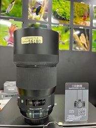Sigma 135mm f1.8 art for canon
