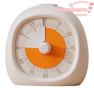 CHIHIRO1BFT8 Visual Timer, Plastic Silent Countdown Timer, Practical 60 Minute Focus Aid Digital Clo